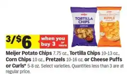 Meijer Meijer potato chips offer