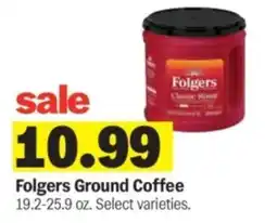 Meijer Folgers Ground Coffee offer