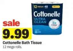 Meijer Cottonelle bath tissue offer