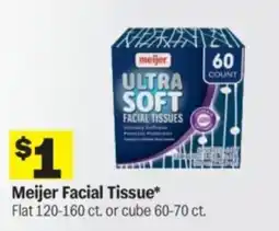 Meijer Meijer Facial Tissue offer