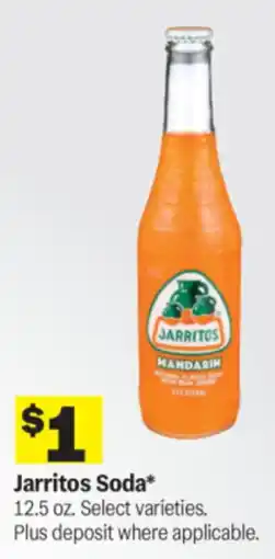 Meijer Jarritos Soda offer