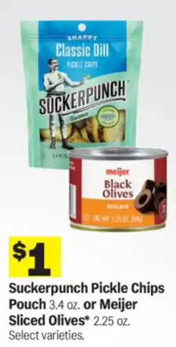 Meijer Suckerpunch Pickle Chips offer