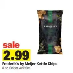 Meijer Frederik's by Meijer Kettle Chips offer