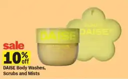 Meijer Daise body washes, scrubs and mists offer