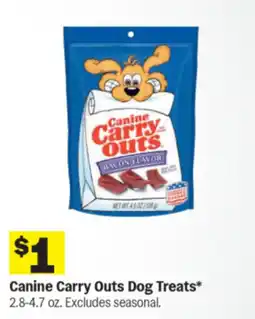 Meijer Canine Carry Outs Dog Treats offer