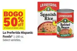 Meijer La Preferida Hispanic Foods offer
