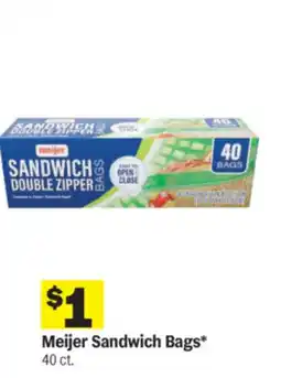 Meijer Meijer Sandwich Bags offer