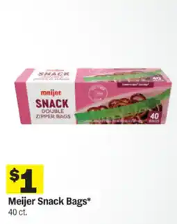 Meijer Meijer Snack Bags offer
