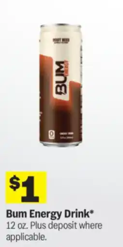 Meijer Bum Energy Drink offer