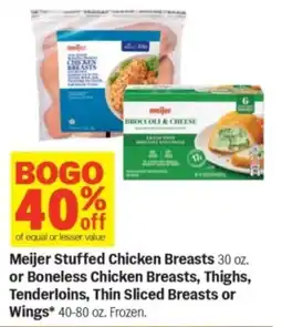 Meijer Meijer Stuffed Chicken Breasts offer