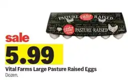 Meijer Vital Farms Large Pasture Raised Eggs offer