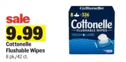 Meijer Cottonelle flushable wipes offer