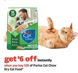 Meijer Purina Cat Chow Dry Cat Food offer