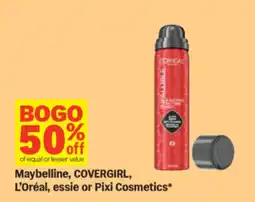 Meijer Maybelline, COVERGIRL, L'Oréal, essie or Pixi Cosmetics offer