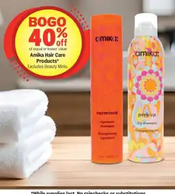Meijer Amika Hair Care Products offer