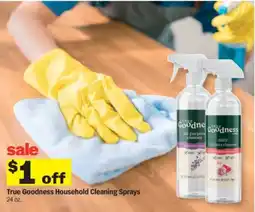 Meijer True Goodness Household Cleaning Sprays offer