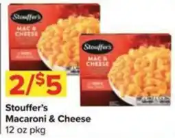 Shop 'n Save Stouffer's Macaroni & Cheese offer