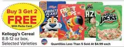 Shop 'n Save Kellogg's Cereal offer