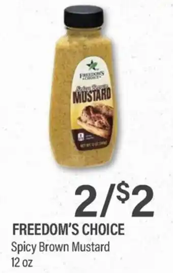 Freedom's Choice Spicy Brown Mustard