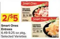 Shop 'n Save Smart Ones Entrees offer
