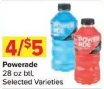 Shop 'n Save Powerade offer
