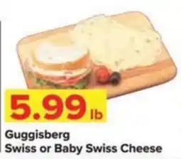 Shop 'n Save Guggisberg Swiss or Baby Swiss Cheese offer