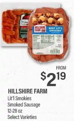 Commissary Hillshire Farm Lit'l Smokies Smoked Sausage offer