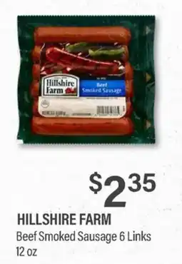 Commissary Hillshire Farm Beef Smoked Sausage offer