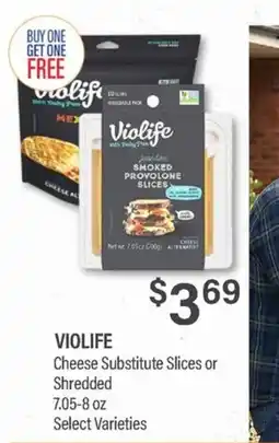 Commissary Violife Cheese Substitute Slices or Shredded offer