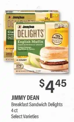 Commissary Jimmy Dean Breakfast Sandwich Delights offer