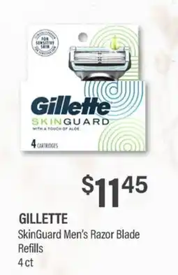 Commissary Gillette SkinGuard Men's Razor Blade Refills offer