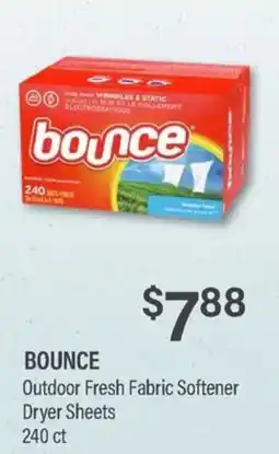 Commissary Bounce outdoor fresh fabric softener dryer sheets offer