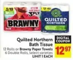 Save Mart Quilted Northern Bath Tissue offer
