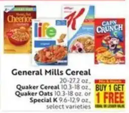 Save Mart General Mills Cereal offer