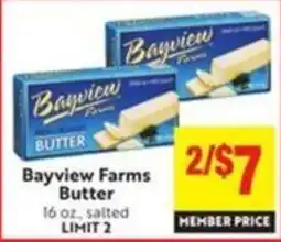 Save Mart Bayview Farms Butter offer