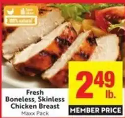 Save Mart Fresh Boneless, Skinless Chicken Breast Maxx Pack offer