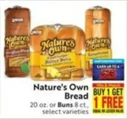 Save Mart Nature's Own Bread offer