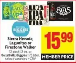 Save Mart Sierra Nevada, Lagunitas or Firestone Walker offer