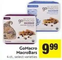 Save Mart GoMacro MacroBars offer