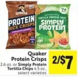 Save Mart Quaker Protein Crisps offer