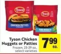 Save Mart Tyson Chicken Nuggets or Patties offer