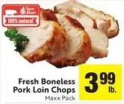 Save Mart Smithfield Fresh Boneless Pork Loin Chops offer