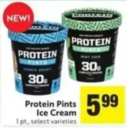 Save Mart Protein Pints Ice Cream offer