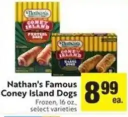 Save Mart Nathan's Famous Coney Island Dogs offer