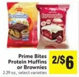 Save Mart Prime Bites Protein Muffins or Brownies offer
