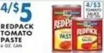 Compare Foods Redpack tomato paste offer