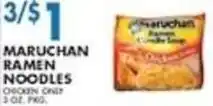 Compare Foods Maruchan ramen noodles offer