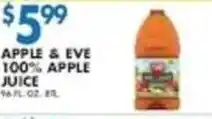 Compare Foods Apple & Eve 100% Apple Juice offer