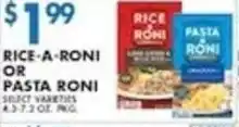 Compare Foods Rice-a-Roni or Pasta Roni offer