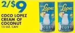 Compare Foods Coco Lopez cream of coconut offer